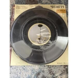 Portfolio 10" Ceiling Medallion Black Finish #0338771